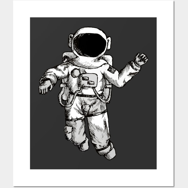 Astronaut Wall Art by LiciaMarie
